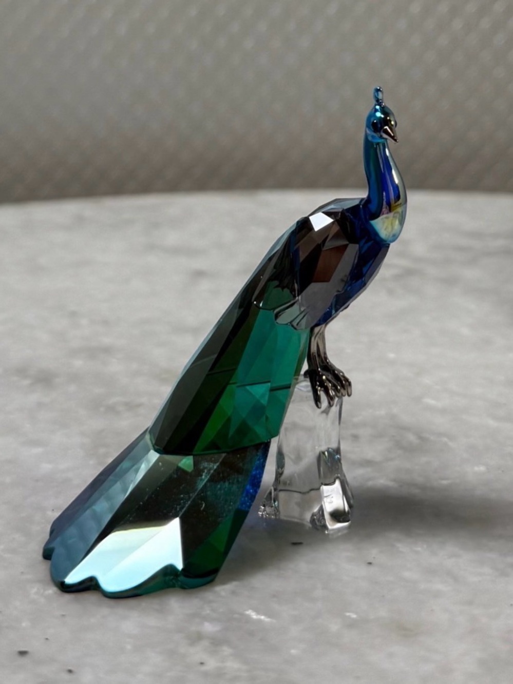 NIB SCS Swarovski Peacock (2013)